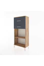 Hyperion Dolap Tek Raflı 2 Çekmeceli 60x44x134 - S50M022V8B