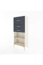 Hyperion Dolap Tek Raflı 3 Çekmeceli 60x44x134 - S50M023V2B