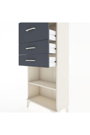 Hyperion Dolap Tek Raflı 3 Çekmeceli 60x44x134 - S50M023V2B