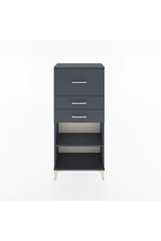 Hyperion Dolap Tek Raflı 3 Çekmeceli 60x44x134 - S50M023V5B