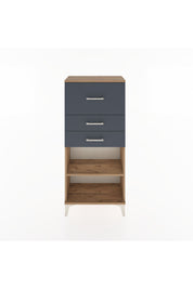 Hyperion Dolap Tek Raflı 3 Çekmeceli 60x44x134 - S50M023V8B