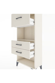 Hyperion Dolap Tek Raflı 3 Çekmeceli 60x44x134 - S50M024V1B