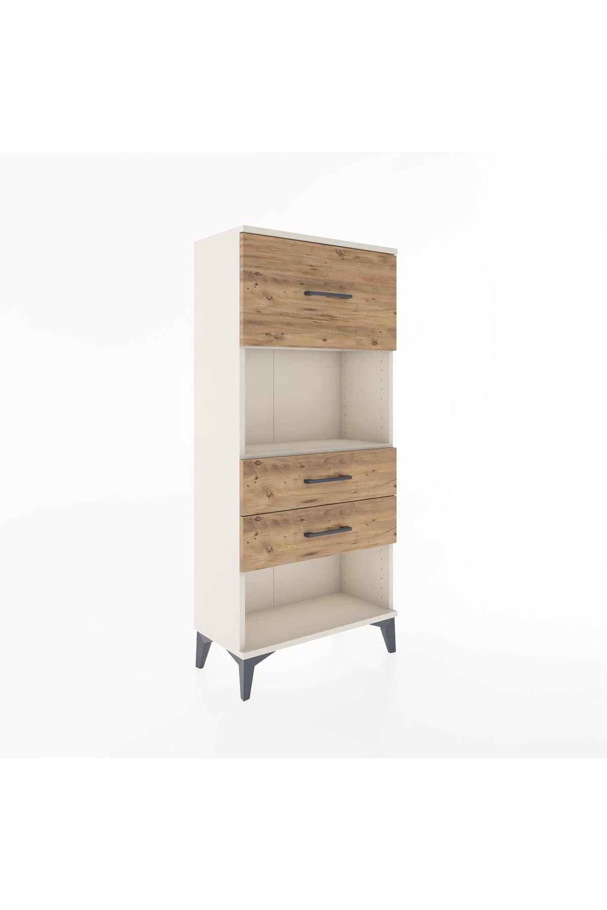 Hyperion Dolap Tek Raflı 3 Çekmeceli 60x44x134 - S50M024V3B