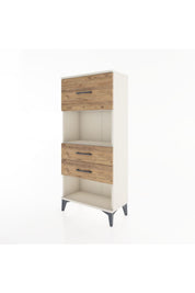 Hyperion Dolap Tek Raflı 3 Çekmeceli 60x44x134 - S50M024V3B