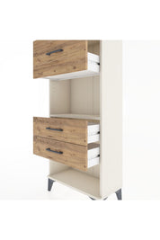 Hyperion Dolap Tek Raflı 3 Çekmeceli 60x44x134 - S50M024V3B