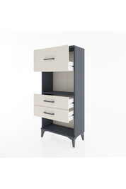 Hyperion Dolap Tek Raflı 3 Çekmeceli 60x44x134 - S50M024V4B