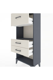 Hyperion Dolap Tek Raflı 3 Çekmeceli 60x44x134 - S50M024V4B