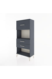 Hyperion Dolap Tek Raflı 3 Çekmeceli 60x44x134 - S50M024V5B