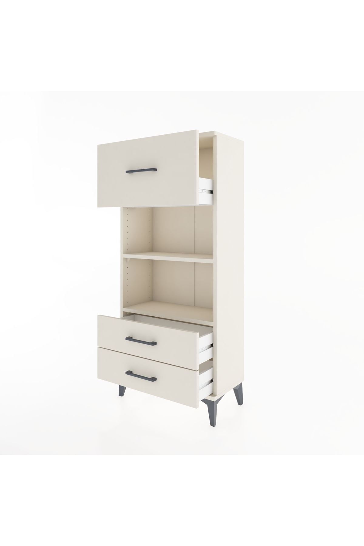 Hyperion Dolap 2 Raflı 3 Çekmeceli 60x44x134 Aytaşı-Aytaşı