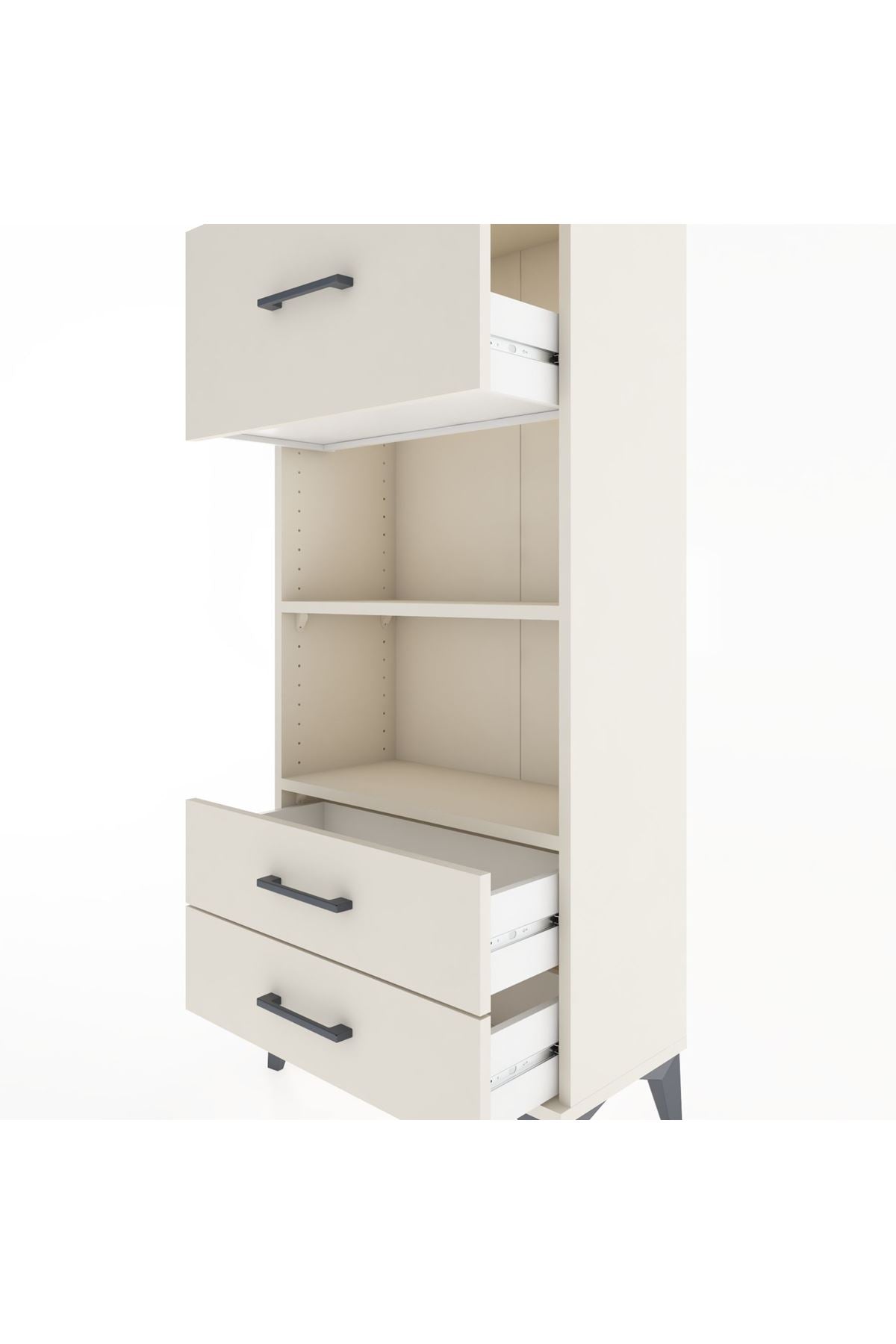 Hyperion Dolap 2 Raflı 3 Çekmeceli 60x44x134 Aytaşı-Aytaşı