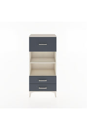 Hyperion Dolap 2 Raflı 3 Çekmeceli 60x44x134 Aytaşı-Antrasit