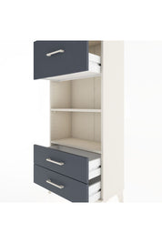 Hyperion Dolap 2 Raflı 3 Çekmeceli 60x44x134 Aytaşı-Antrasit