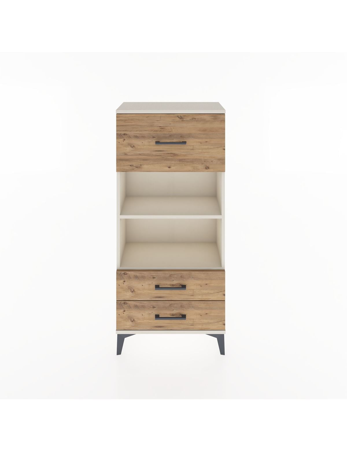 Hyperion Dolap 2 Raflı 3 Çekmeceli 60x44x134 Aytaşı-Çam