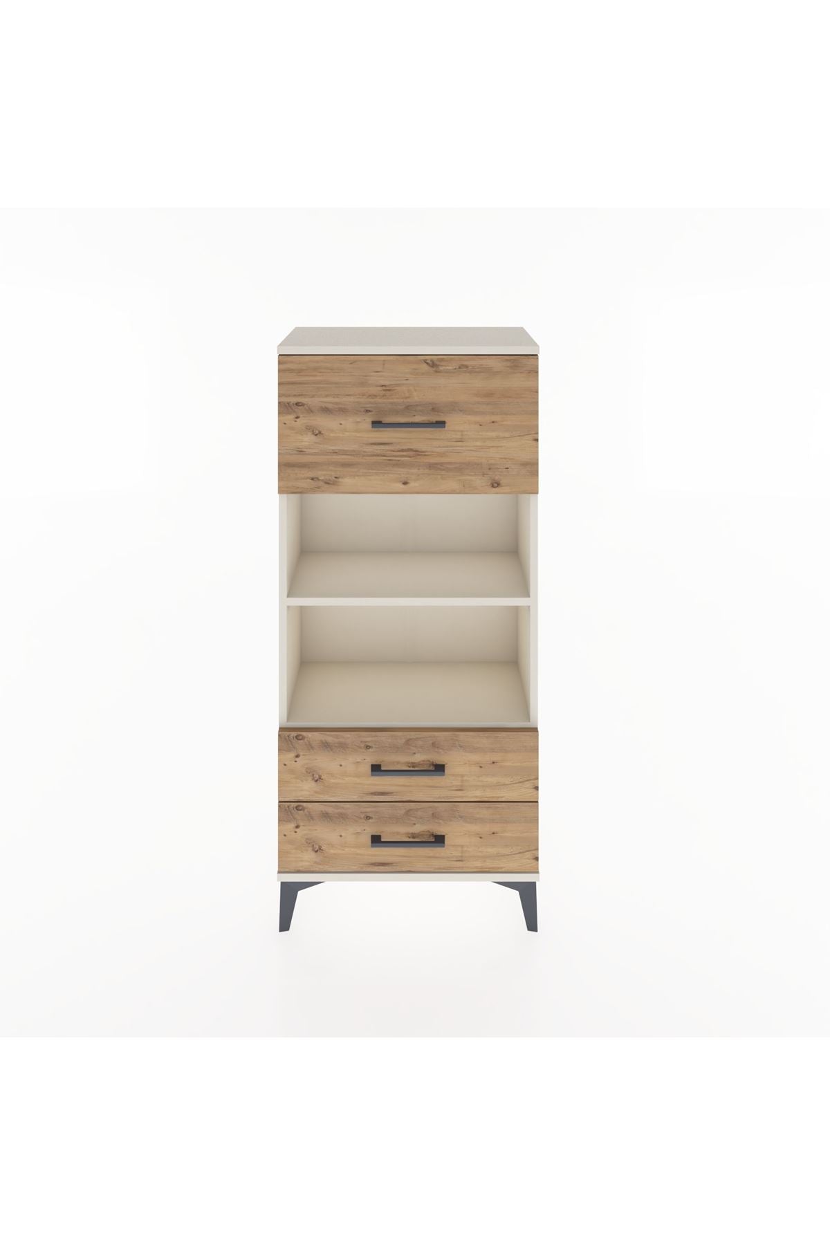 Hyperion Dolap 2 Raflı 3 Çekmeceli 60x44x134 Aytaşı-Çam