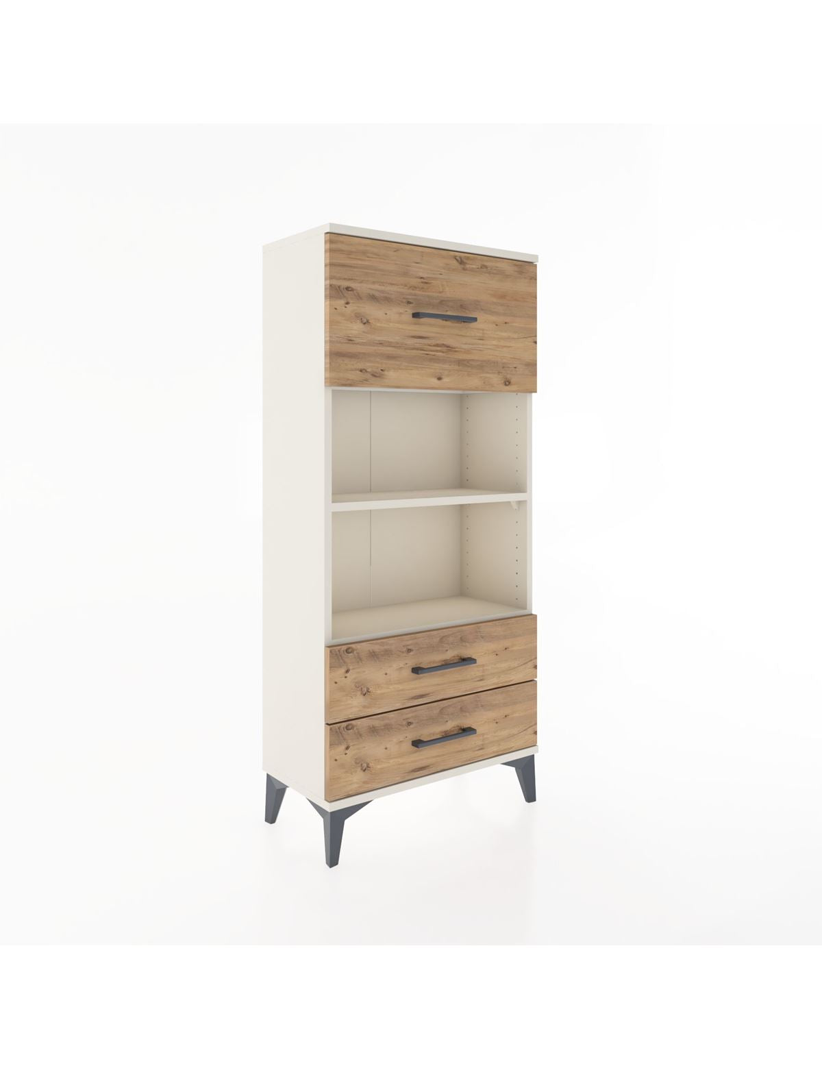 Hyperion Dolap 2 Raflı 3 Çekmeceli 60x44x134 Aytaşı-Çam