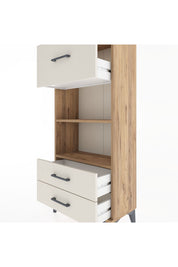 Hyperion Dolap 2 Raflı 3 Çekmeceli 60x44x134 Çam-Aytaşı