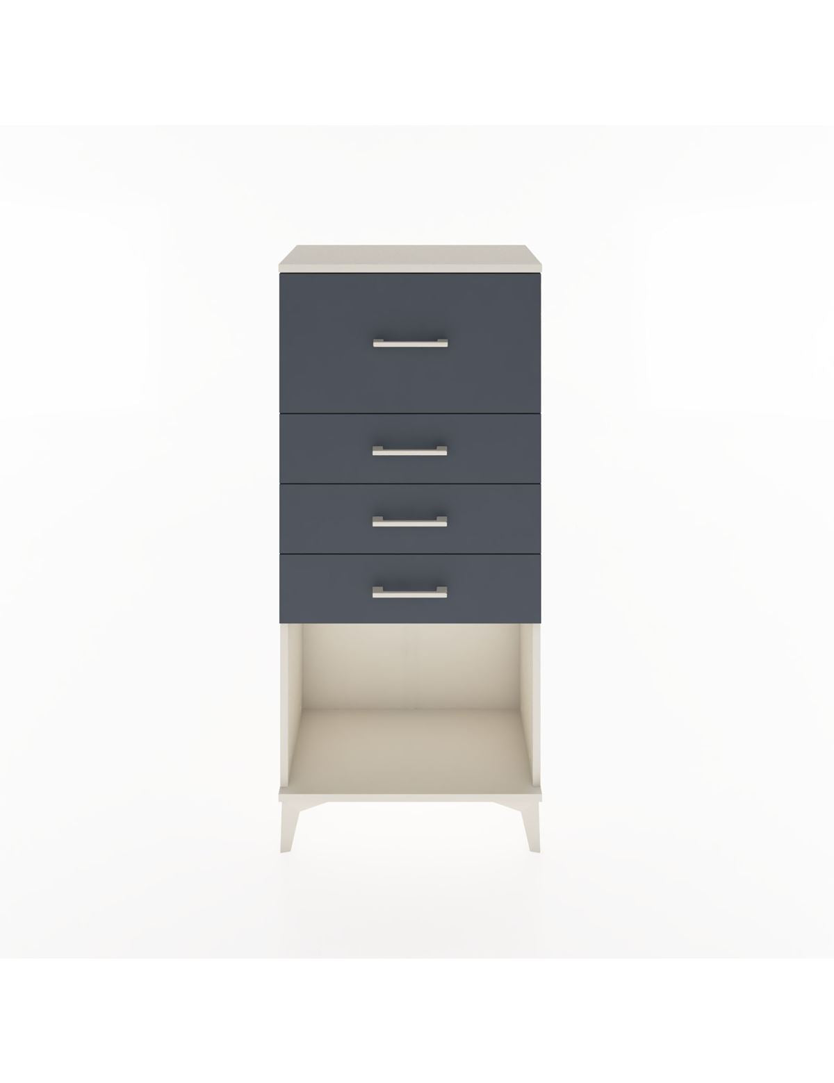 Hyperion Dolap 4 Çekmeceli 60x44x134 Aytaşı-Antrasit