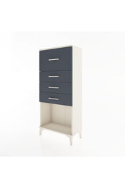 Hyperion Dolap 4 Çekmeceli 60x44x134 Aytaşı-Antrasit