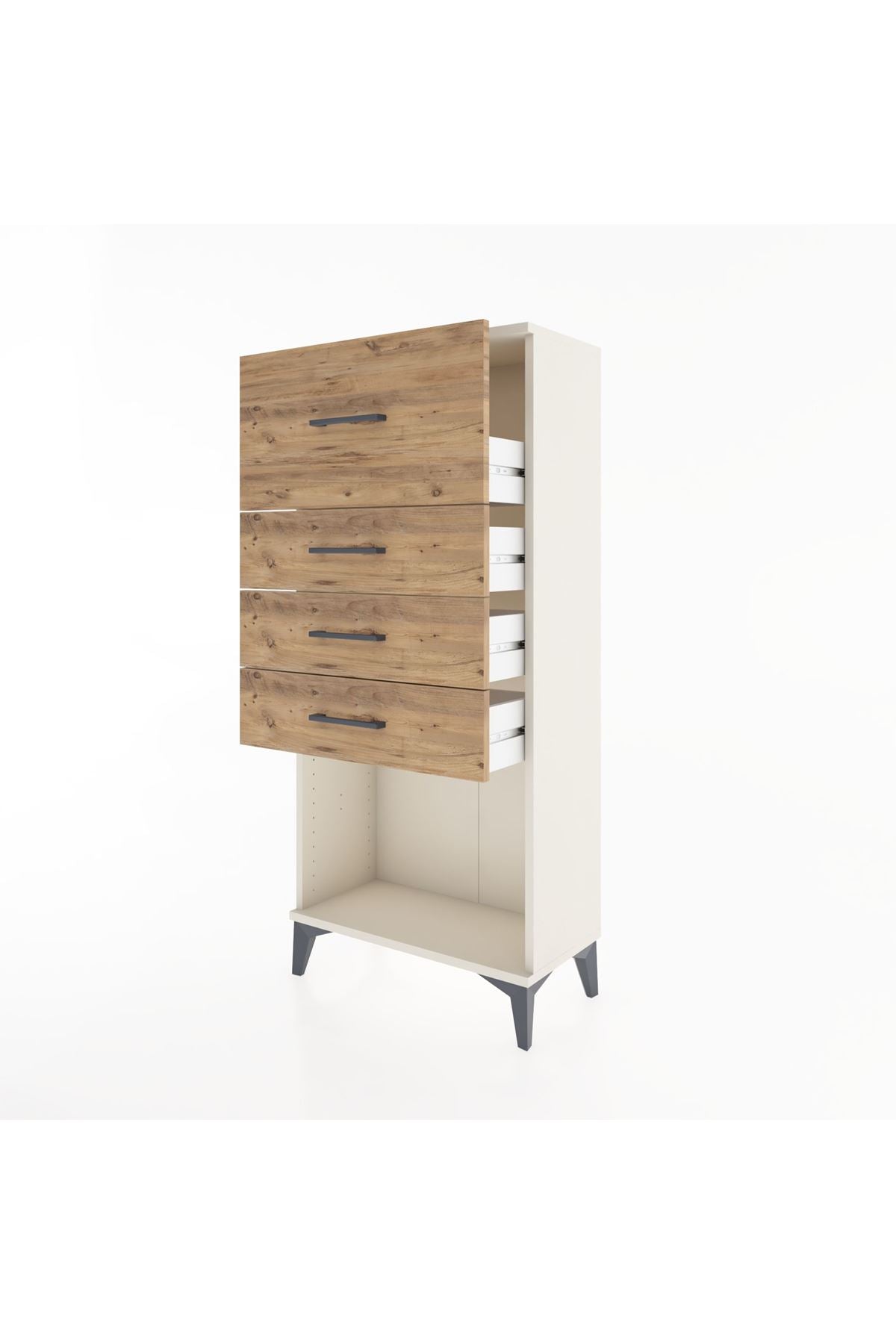 Hyperion Dolap 4 Çekmeceli 60x44x134 Aytaşı-Çam