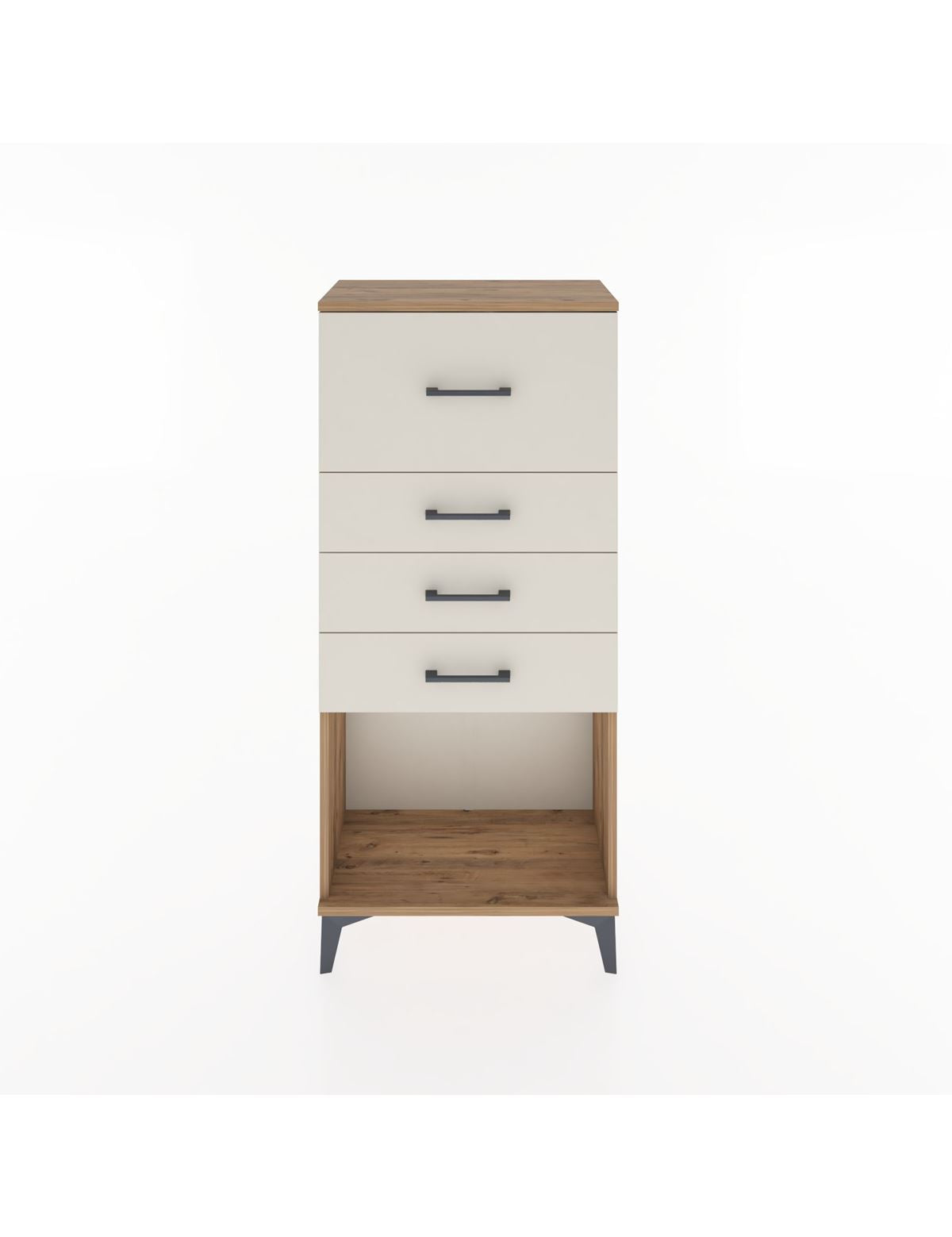 Hyperion Dolap 4 Çekmeceli 60x44x134 Çam-Aytaşı