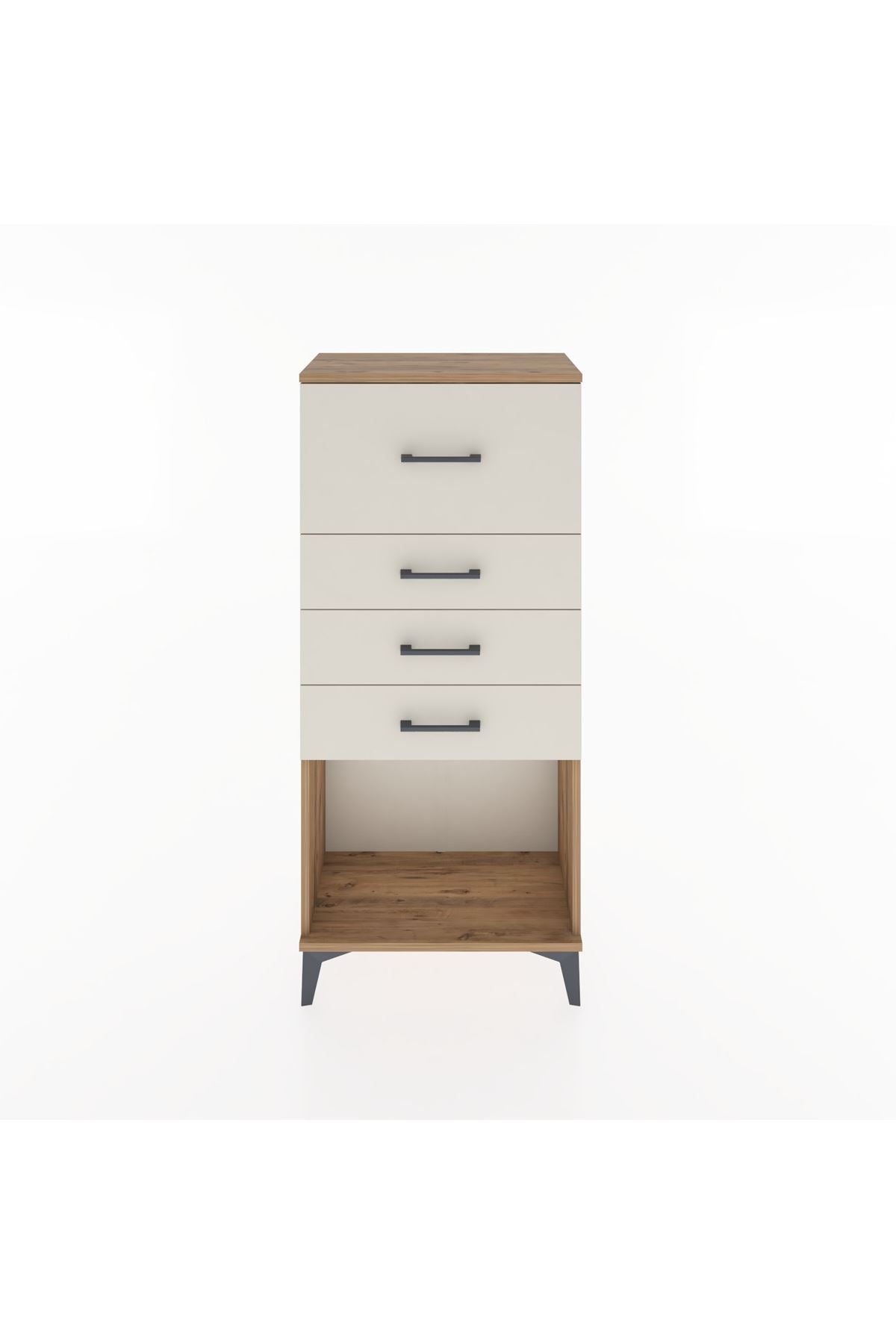 Hyperion Dolap 4 Çekmeceli 60x44x134 Çam-Aytaşı