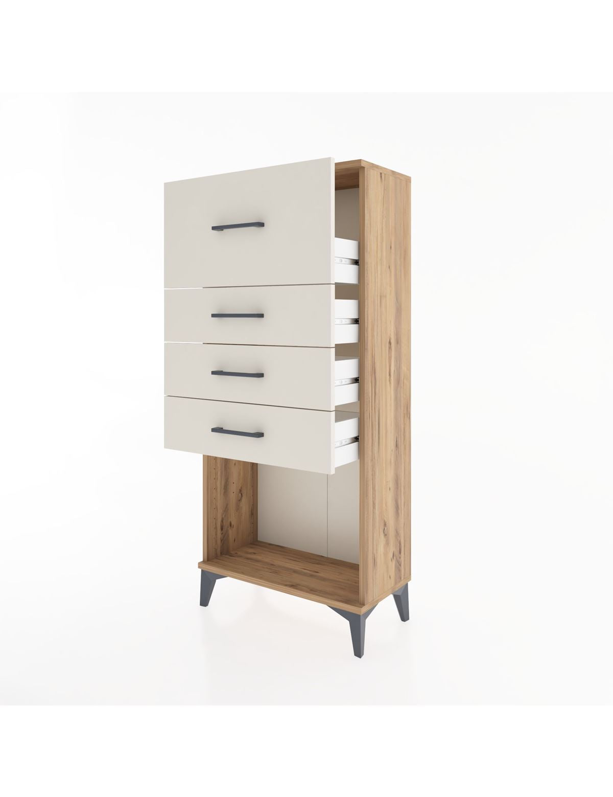 Hyperion Dolap 4 Çekmeceli 60x44x134 - S50M026V7B