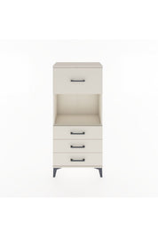 Hyperion Dolap Tek Raflı 4 Çekmeceli 60x44x134 - S50M027V1B