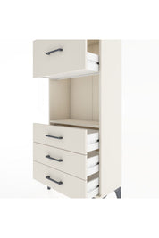 Hyperion Dolap Tek Raflı 4 Çekmeceli 60x44x134 - S50M027V1B