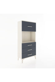 Hyperion Dolap Tek Raflı 4 Çekmeceli 60x44x134 - S50M027V2B