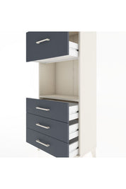 Hyperion Dolap Tek Raflı 4 Çekmeceli 60x44x134 - S50M027V2B
