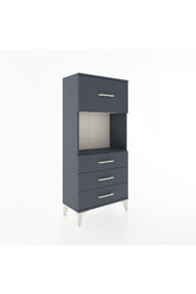 Hyperion Dolap Tek Raflı 4 Çekmeceli 60x44x134 - S50M027V5B