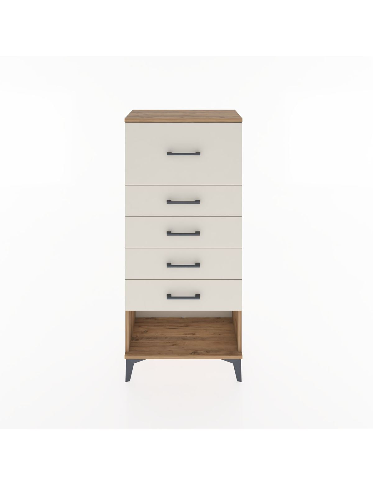 Hyperion Dolap 5 Çekmeceli 60x44x134 Çam-Aytaşı