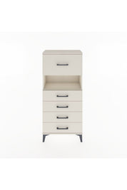 Hyperion Dolap Tek Raflı 5 Çekmeceli 60x44x134 - S50M029V1B