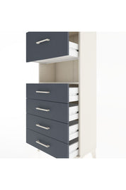 Hyperion Dolap Tek Raflı 5 Çekmeceli 60x44x134 - S50M029V2B