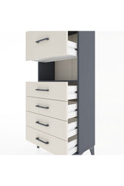 Hyperion Dolap Tek Raflı 5 Çekmeceli 60x44x134 - S50M029V4B