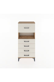 Hyperion Dolap Tek Raflı 5 Çekmeceli 60x44x134 - S50M029V7B