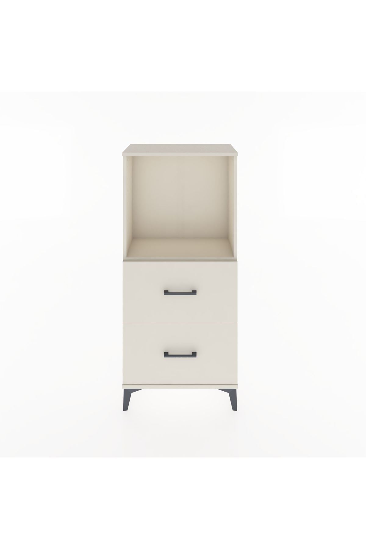 Hyperion Dolap Tek Raflı 2 Çekmeceli 60x44x134 - S50M030V1B