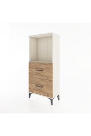 Hyperion Dolap Tek Raflı 2 Çekmeceli 60x44x134 - S50M030V3B
