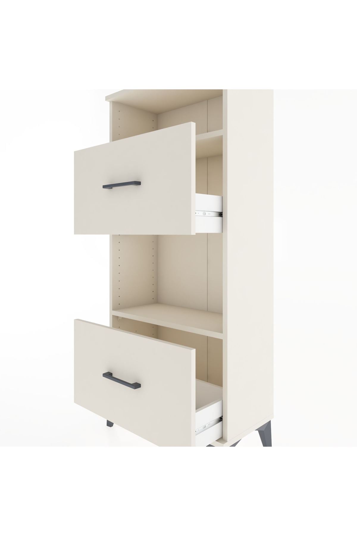 Hyperion Dolap 2 Raflı 2 Çekmeceli 60x44x134 Aytaşı-Aytaşı