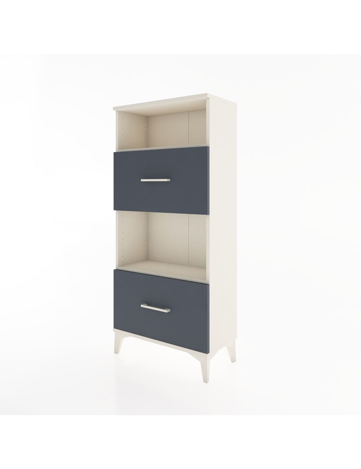 Hyperion Dolap 2 Raflı 2 Çekmeceli 60x44x134 - S50M031V2B