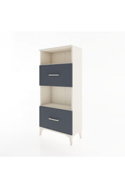 Hyperion Dolap 2 Raflı 2 Çekmeceli 60x44x134 Aytaşı-Antrasit