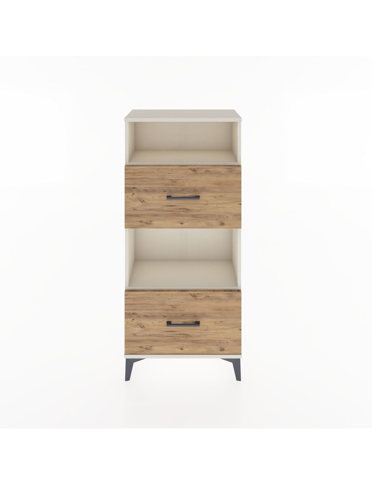 Hyperion Dolap 2 Raflı 2 Çekmeceli 60x44x134 Aytaşı-Çam