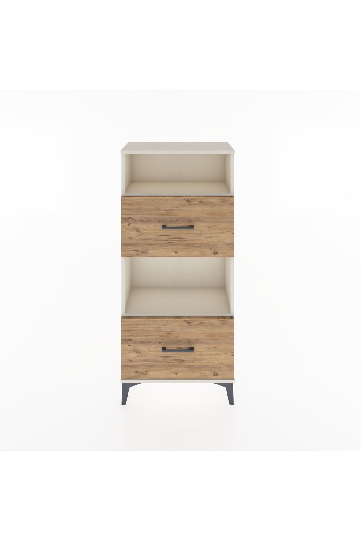 Hyperion Dolap 2 Raflı 2 Çekmeceli 60x44x134 Aytaşı-Çam