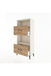 Hyperion Dolap 2 Raflı 2 Çekmeceli 60x44x134 Aytaşı-Çam