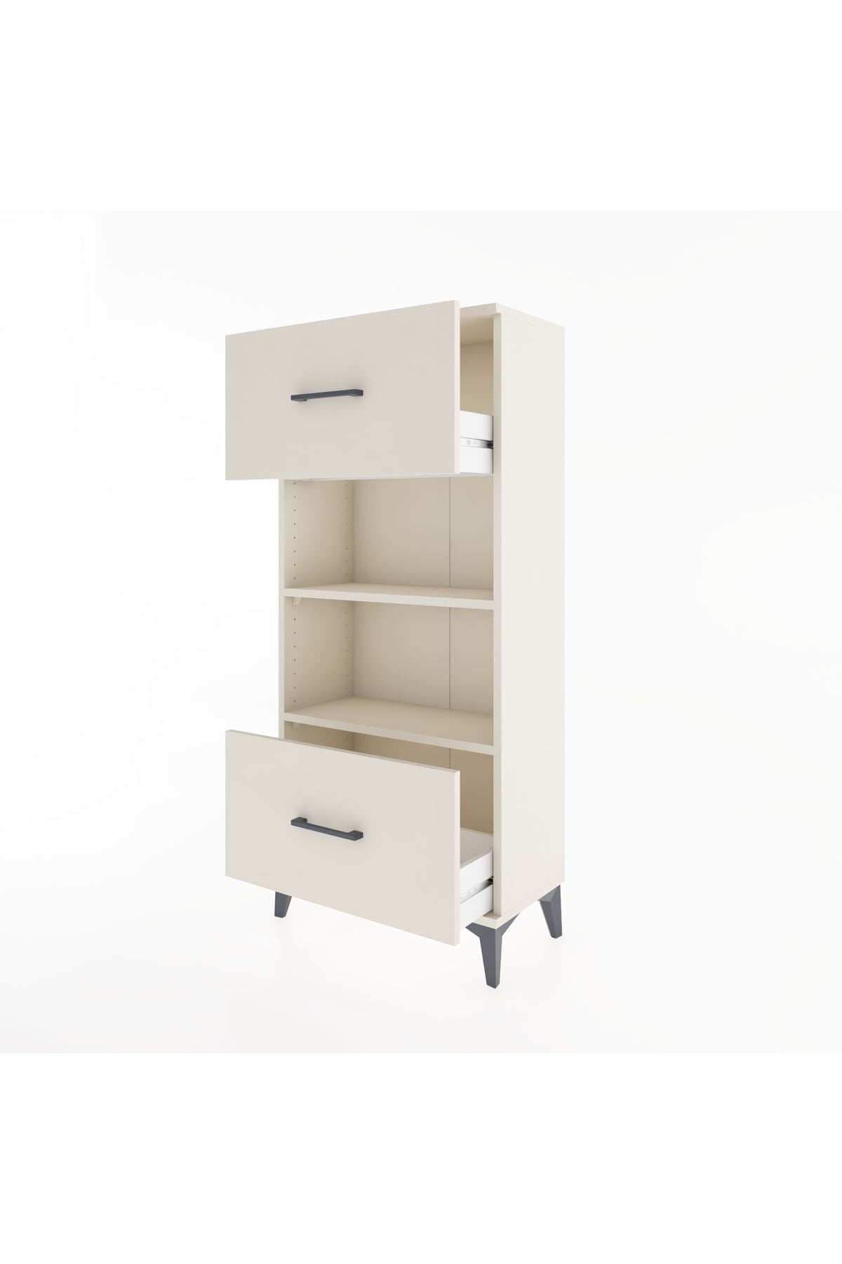 Hyperion Dolap 2 Raflı 2 Çekmeceli 60x44x134 Aytaşı-Aytaşı