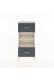 Hyperion Dolap 2 Raflı 2 Çekmeceli 60x44x134 Aytaşı-Antrasit