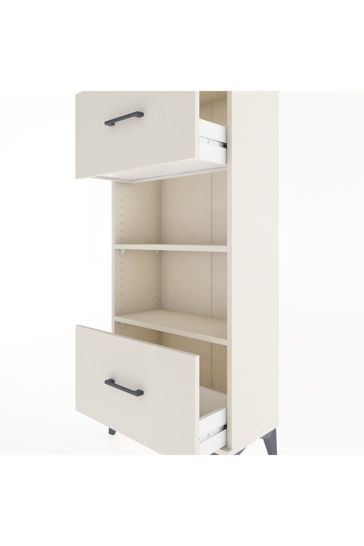 Hyperion Dolap 2 Raflı 2 Çekmeceli 60x44x134 Aytaşı-Aytaşı