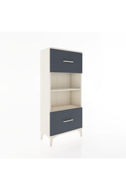 Hyperion Dolap 2 Raflı 2 Çekmeceli 60x44x134 Aytaşı-Antrasit