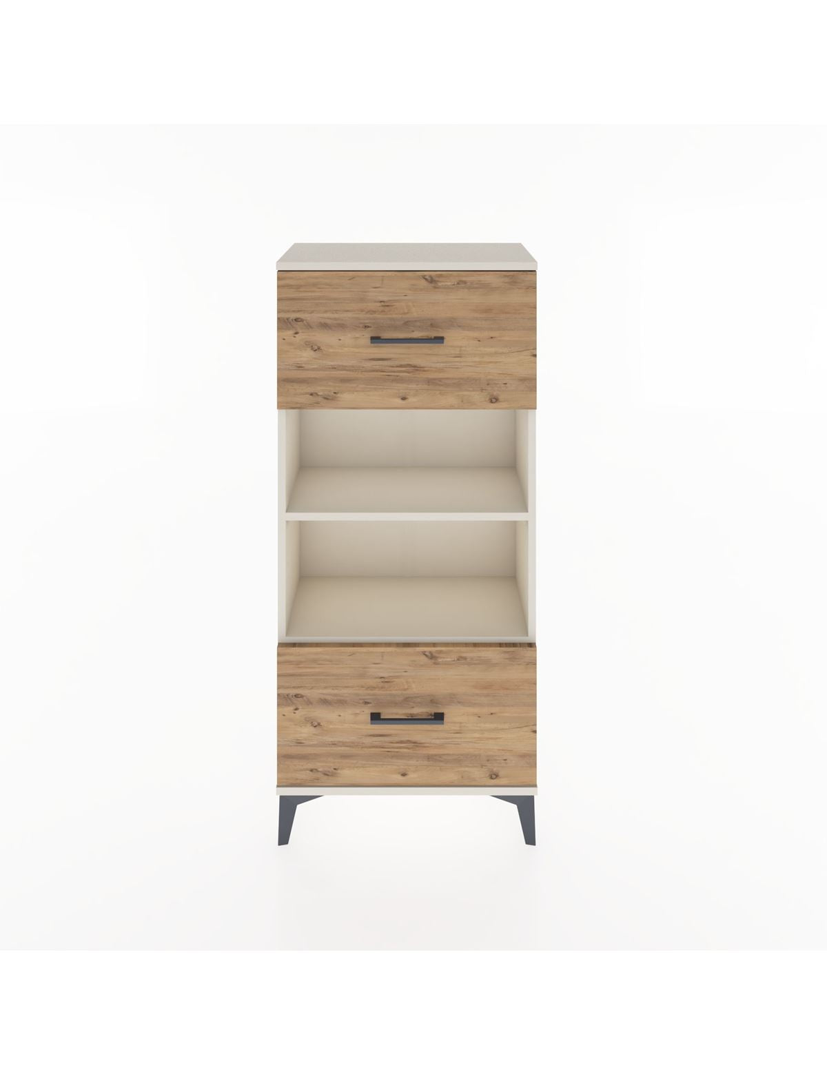 Hyperion Dolap 2 Raflı 2 Çekmeceli 60x44x134 Aytaşı-Çam