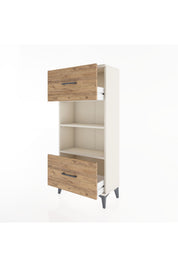 Hyperion Dolap 2 Raflı 2 Çekmeceli 60x44x134 Aytaşı-Çam